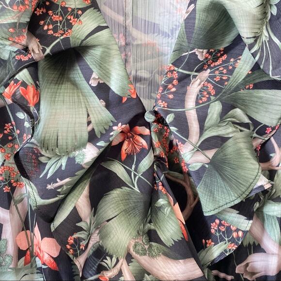 H&M Johanna Ortiz Botanical Dress SZ Small - Picture 6 of 10